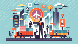 Illustration de l'article de blog Modèle de business plan pour la création d’une entreprise de transport léger